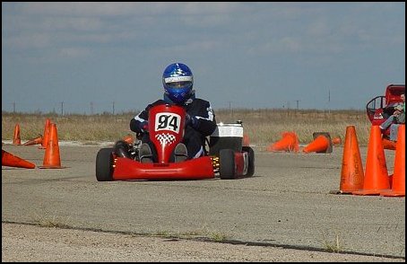 Co-driving a 125cc Shifter Kart!